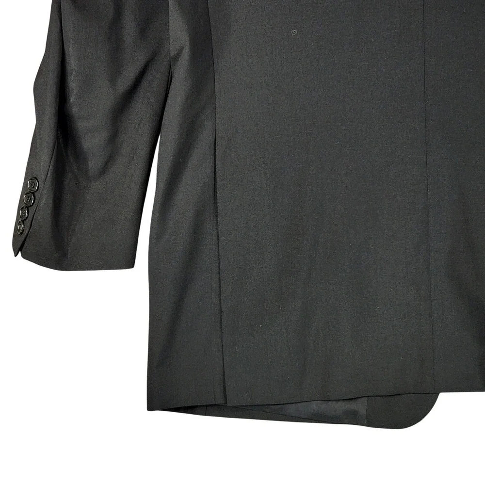 Hugo Boss‎ Mens Sport Coat 42R* Black Da Vinci Lucca Single Breasted Double Vent
